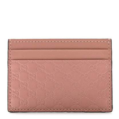 Gucci Microguccissima Card Holder Soft Pink 1 of 6