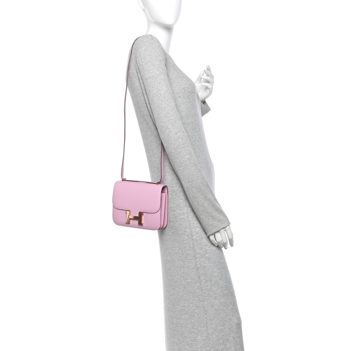 Hermes Epsom Constance 18 Mauve Sylvestre 2 of 11