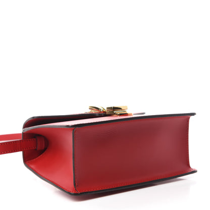 Gucci Calfskin Mini Sylvie Top Handle Bag Hibiscus Red 4 of 11