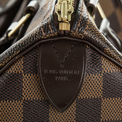 Louis Vuitton Damier Ebene Speedy 25 9 of 9
