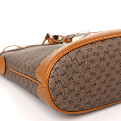 Gucci X DISNEY Mini Vintage GG Supreme Monogram Bucket Bag Beige Vintage Sun Oil 8 of 9