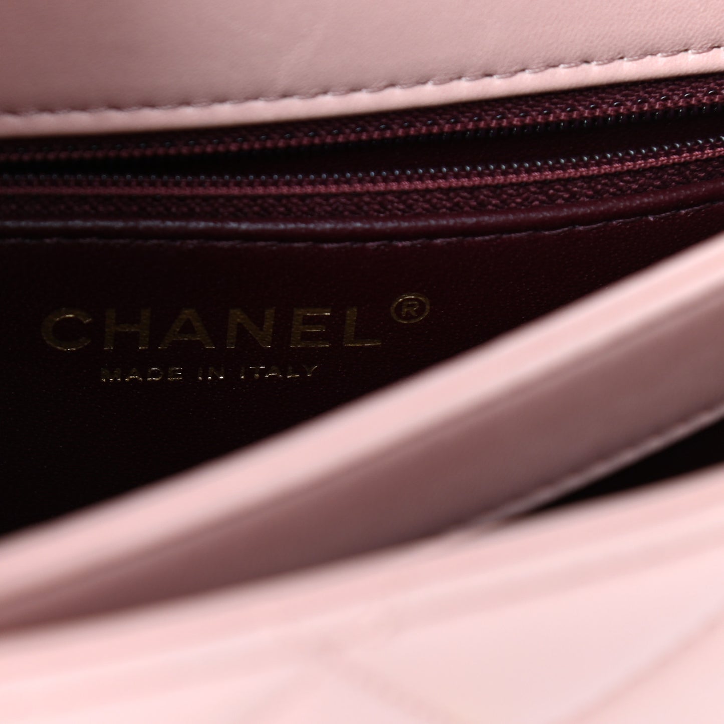 Lambskin Quilted Medium Trendy CC Flap Pink