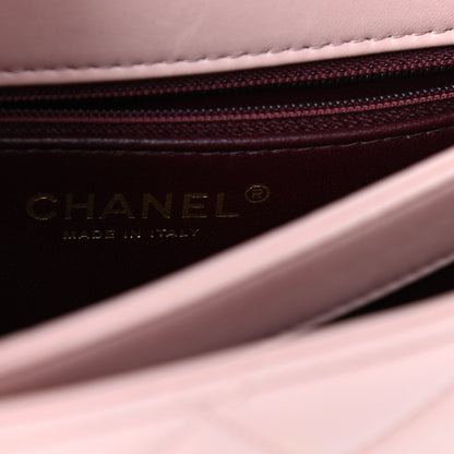Chanel Lambskin Quilted Medium Trendy CC Flap Pink 6 of 10