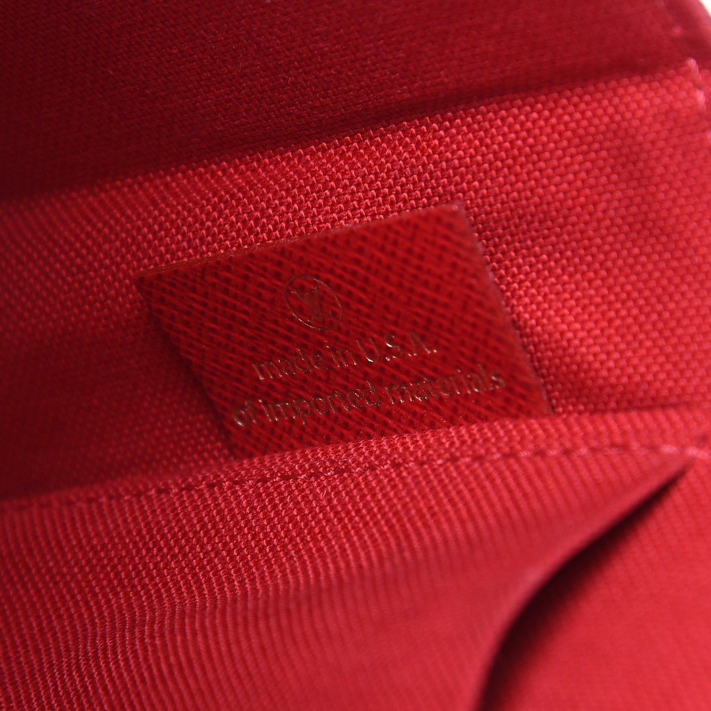 Damier Ebene Pochette Felicie Chain Wallet