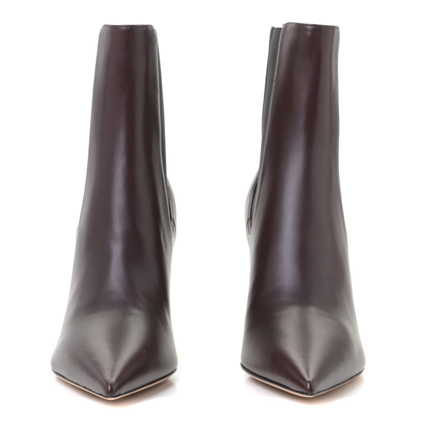 Lambskin District Ankle Boots 38 Rouge Noir