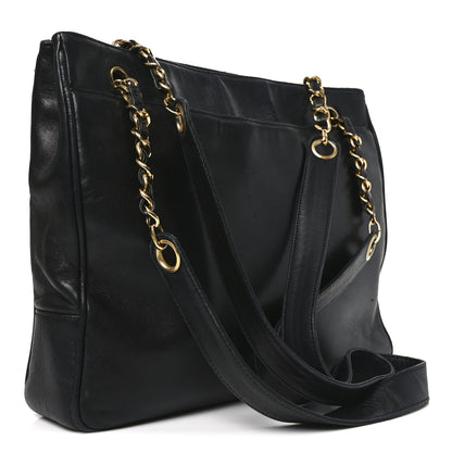 Chanel Lambskin CC Shoulder Bag Black 3 of 9