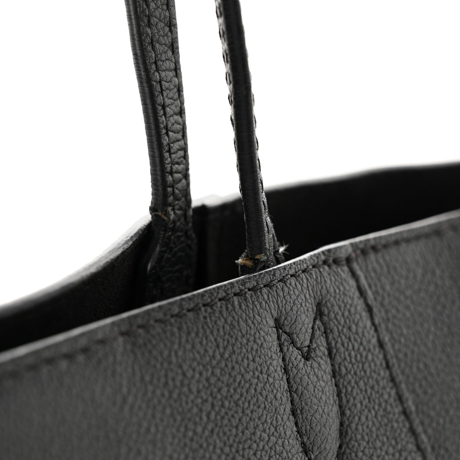 Louis Vuitton Calfskin Lockme Cabas Black 18 of 23