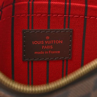 Louis Vuitton Damier Ebene Neverfull MM GM Pochette 6 of 8