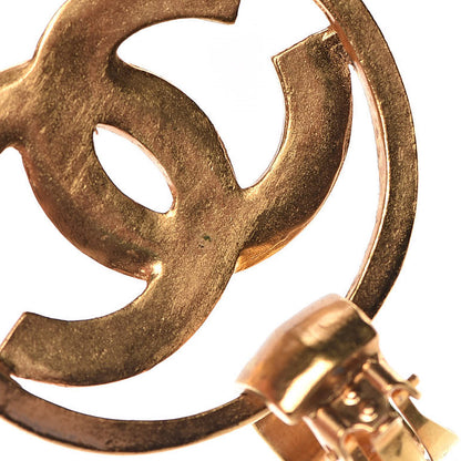 Chanel CC Clip On Earrings Gold 8 of 13
