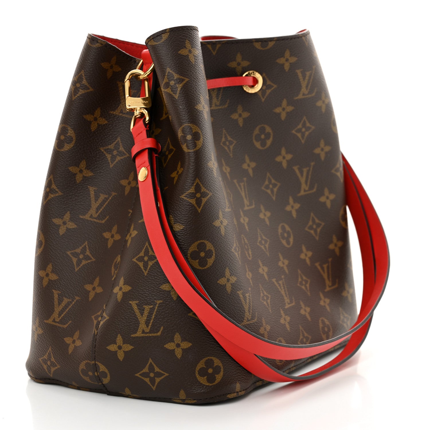 Louis Vuitton Monogram Neonoe MM Coquelicot 3 of 9