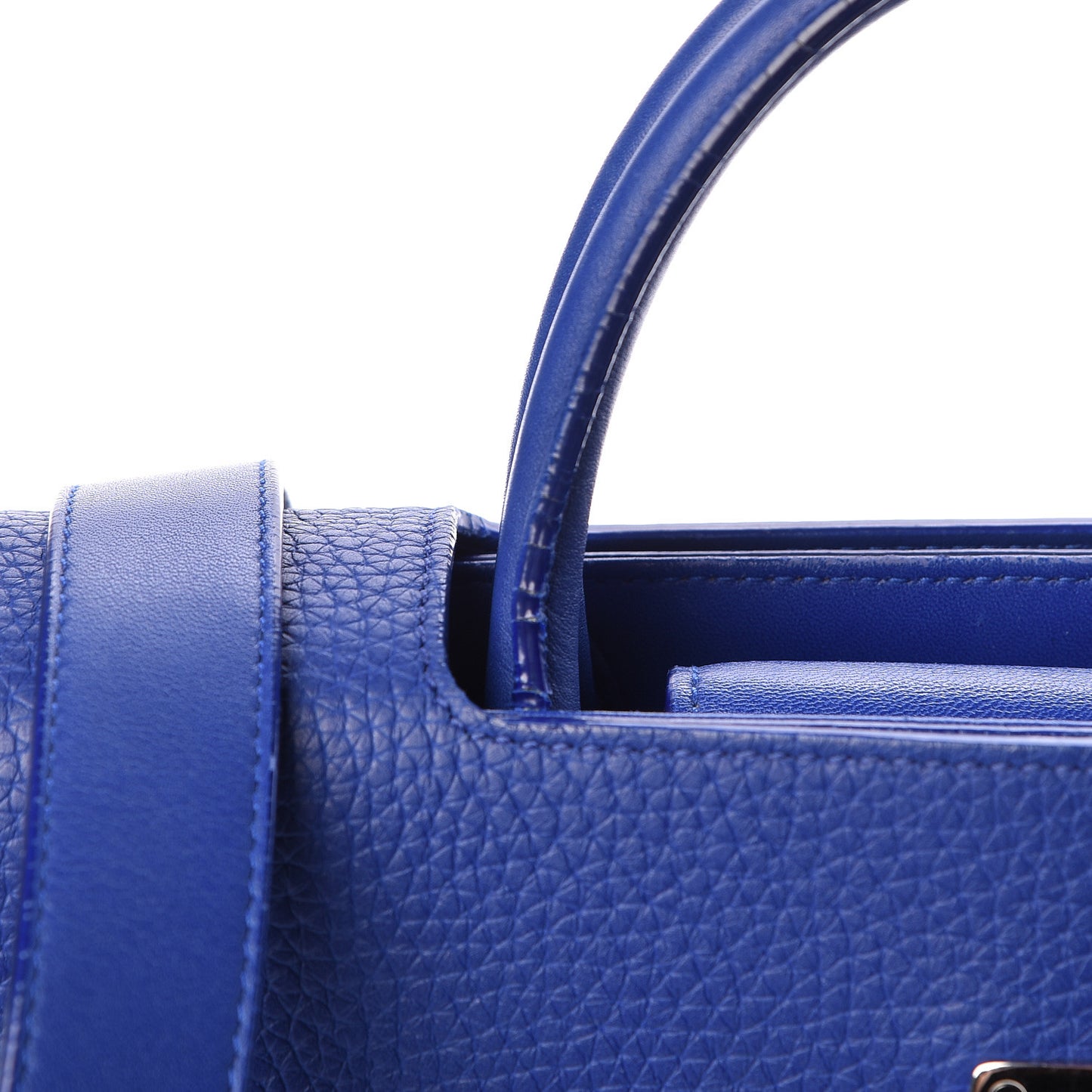 Bullcalf Medium Diorever Flap Yves Klein Blue