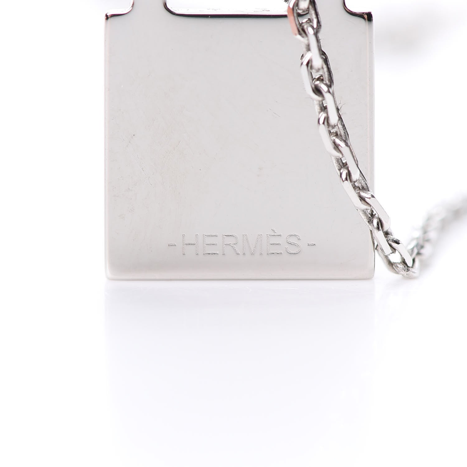 Hermes Swift Small O'Kelly Pendant Necklace Black 4 of 6