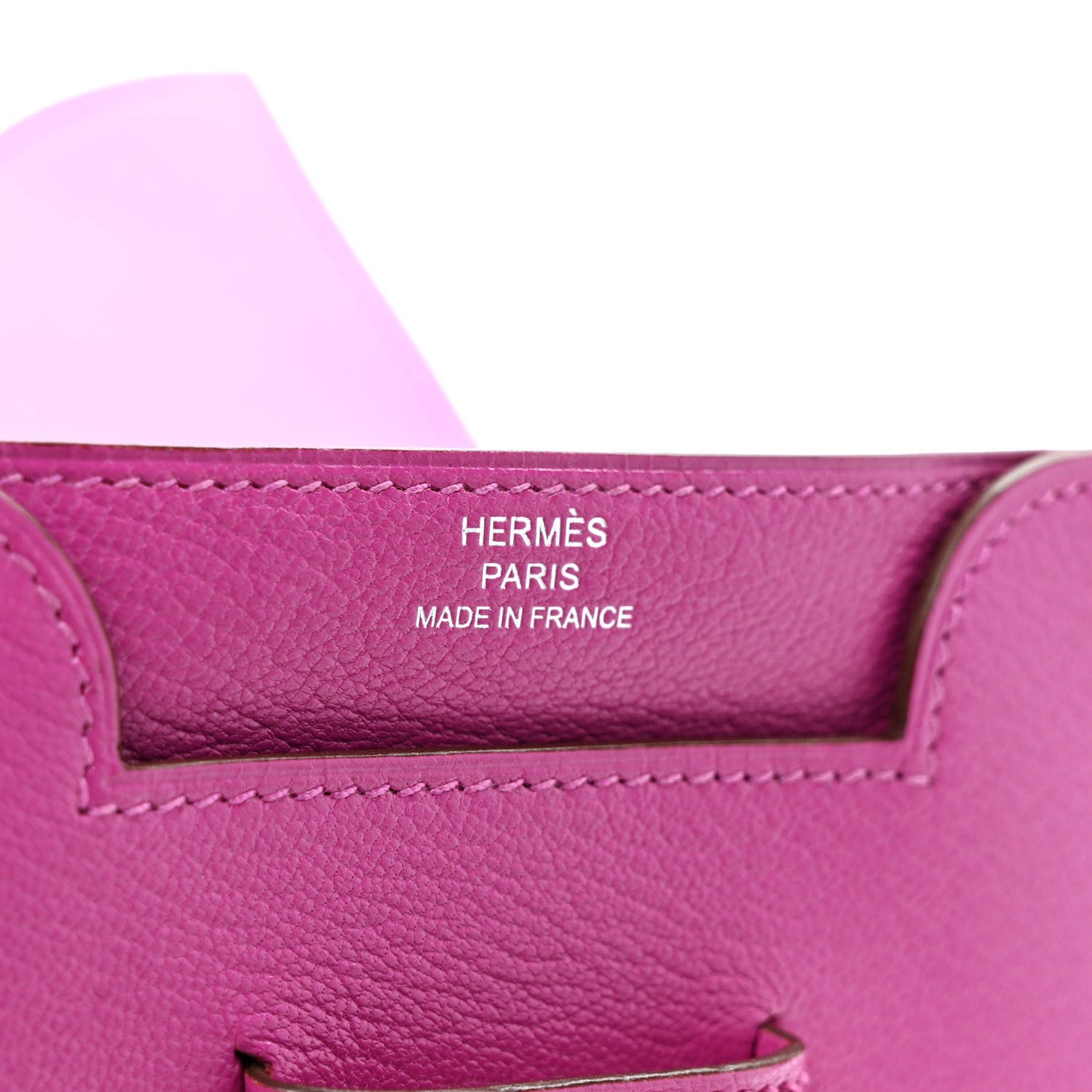 Chevre Mysore 1938 Wallet 19 Rose Pourpre