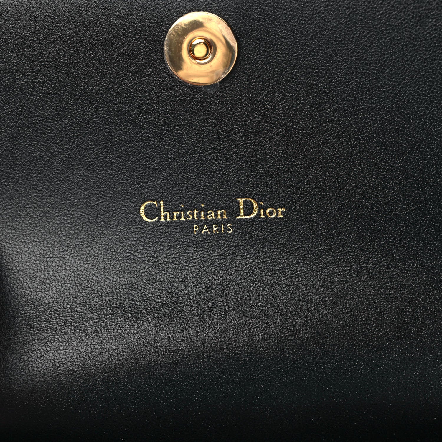 Christian Dior Calfskin Cannage Mini Caro Belt Pouch Black 6 of 8