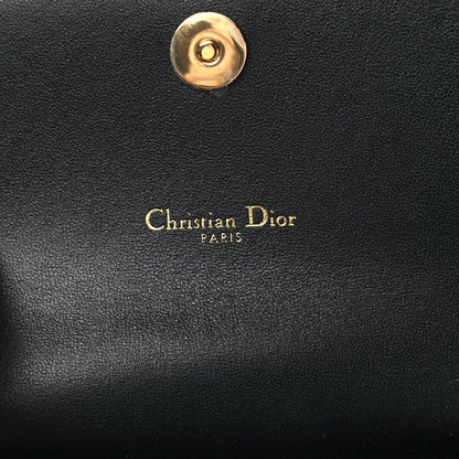Christian Dior Calfskin Cannage Mini Caro Belt Pouch Black 6 of 8