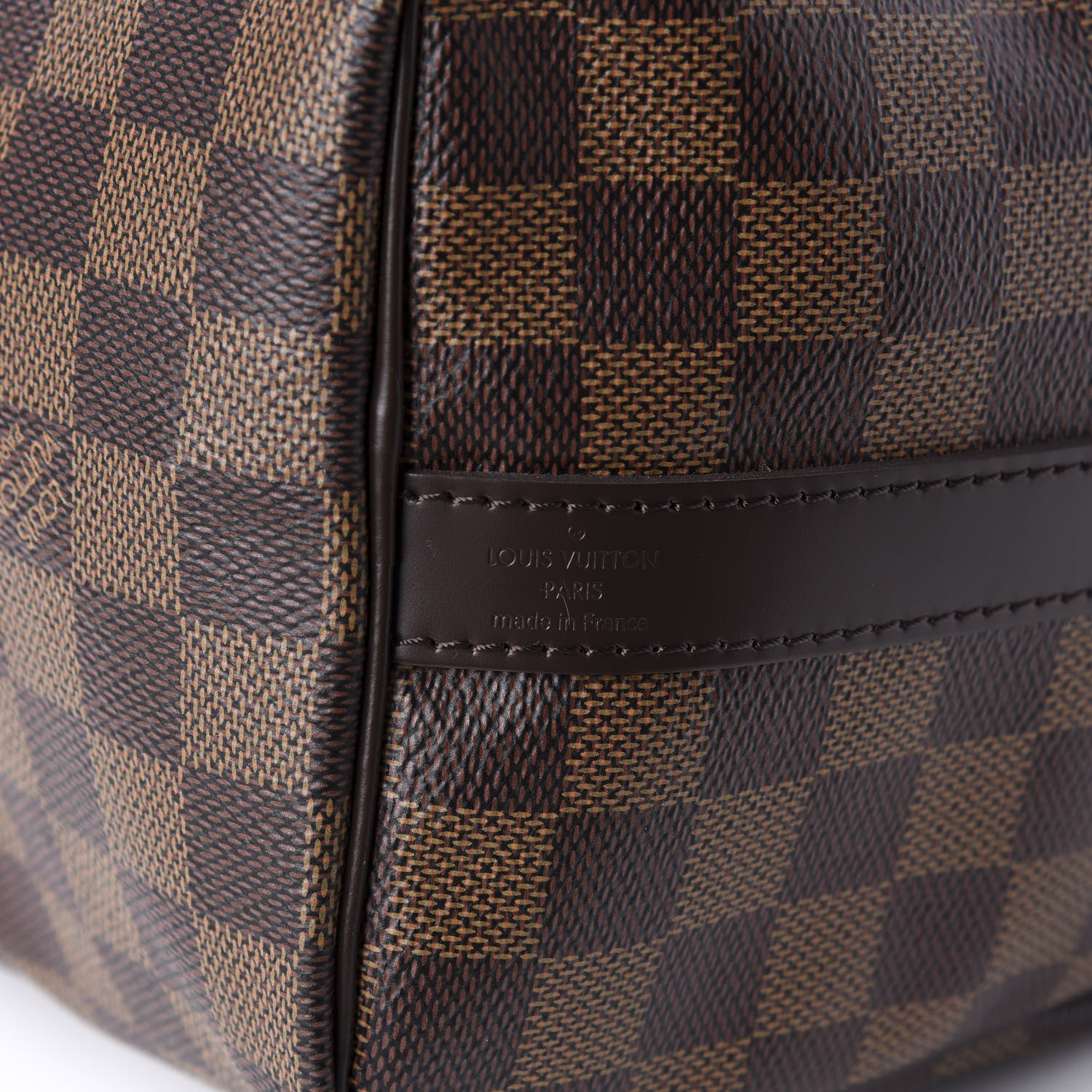 Louis Vuitton Damier Ebene Speedy Bandouliere 25 8 of 10