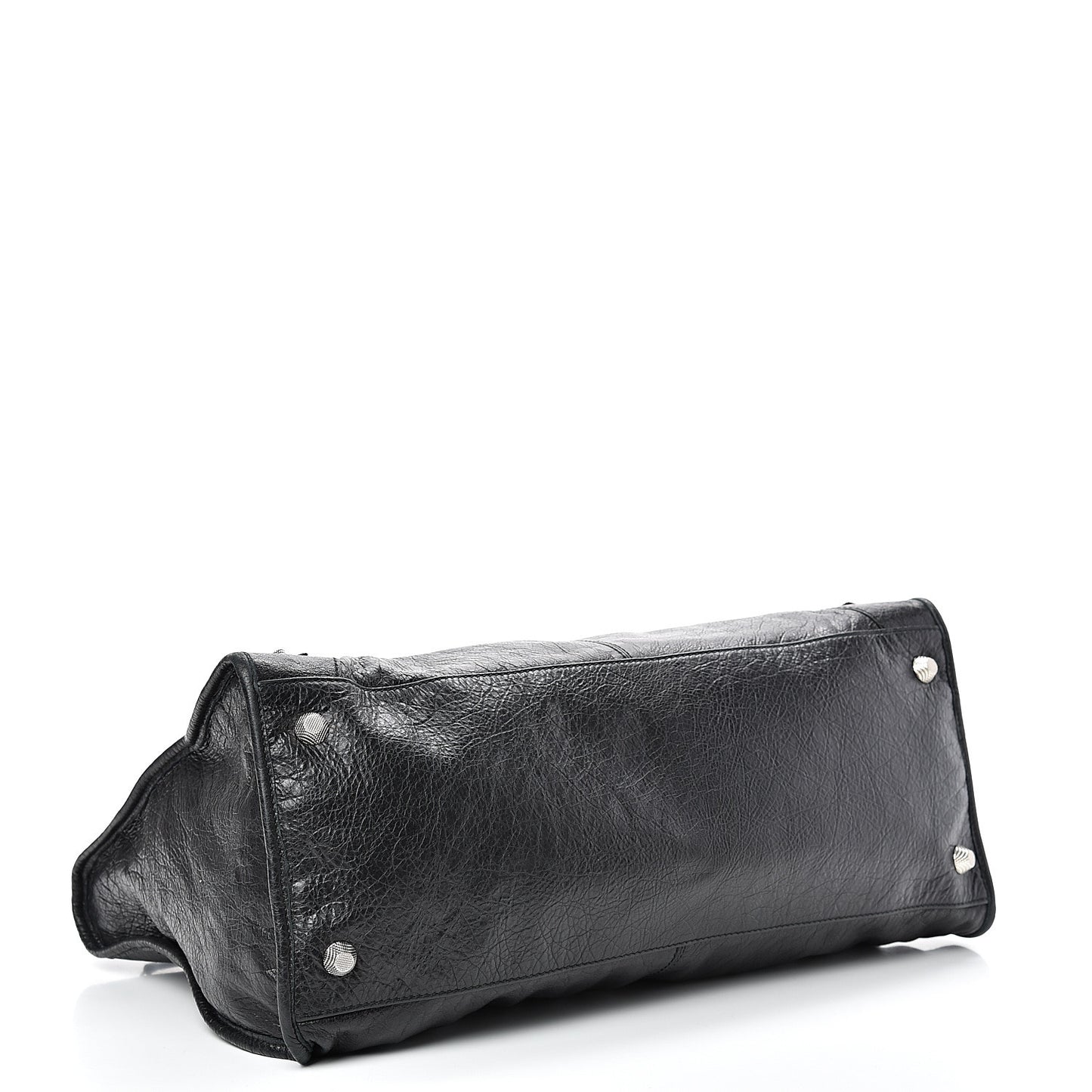 Agneau Giant 21 Silver Hardware Work Black