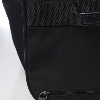Prada Tessuto Nylon Saffiano Rolling Duffle Black 15 of 18