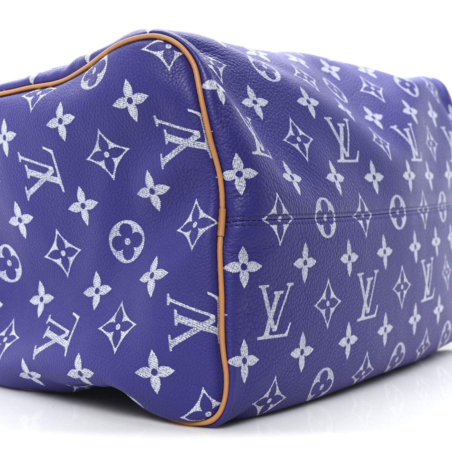 Calfskin Monogram Speedy P9 Bandouliere 40 Amethyst