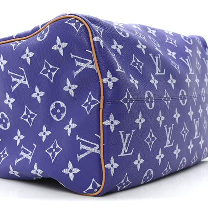 Louis Vuitton Calfskin Monogram Speedy P9 Bandouliere 40 Amethyst 9 of 10