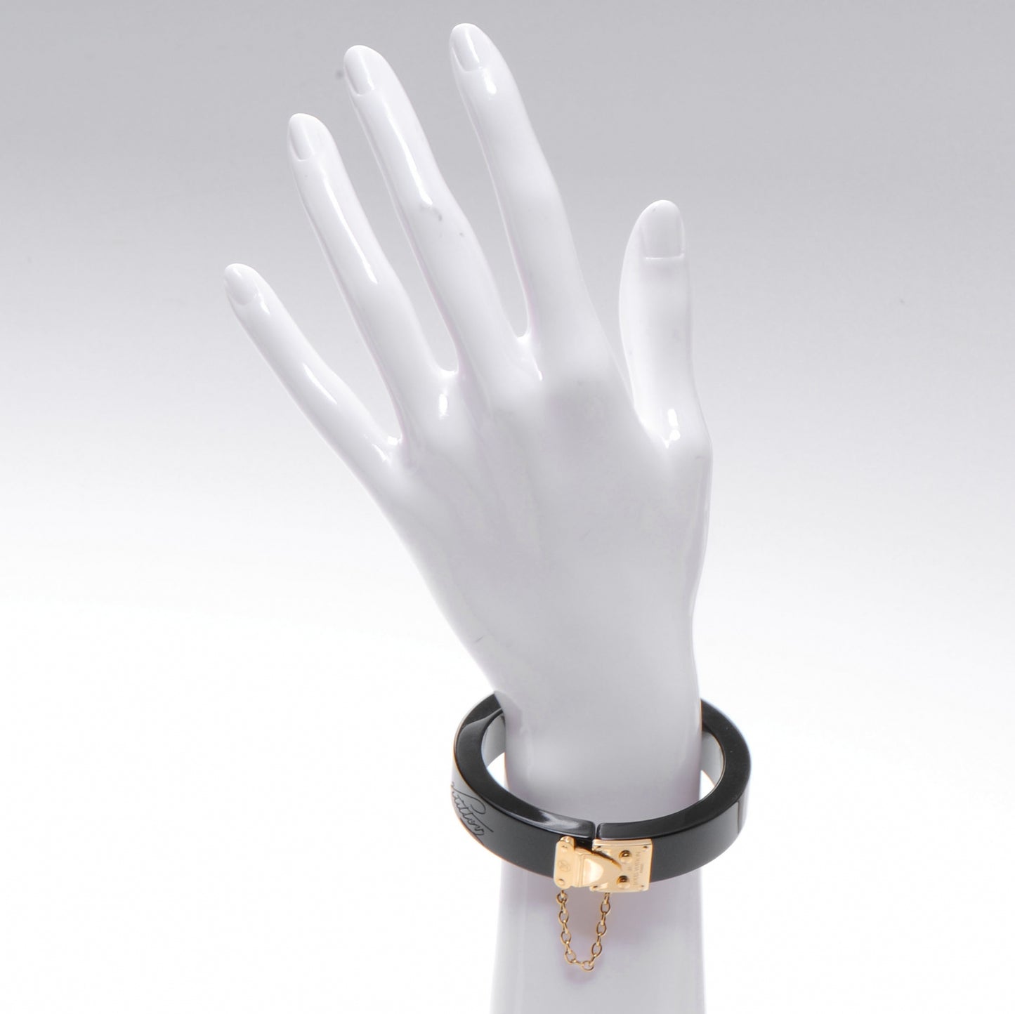 Lock Me Bracelet Black