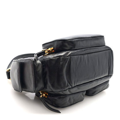 Miu Miu Nappa Multi Pocket Hobo Black 4 of 9