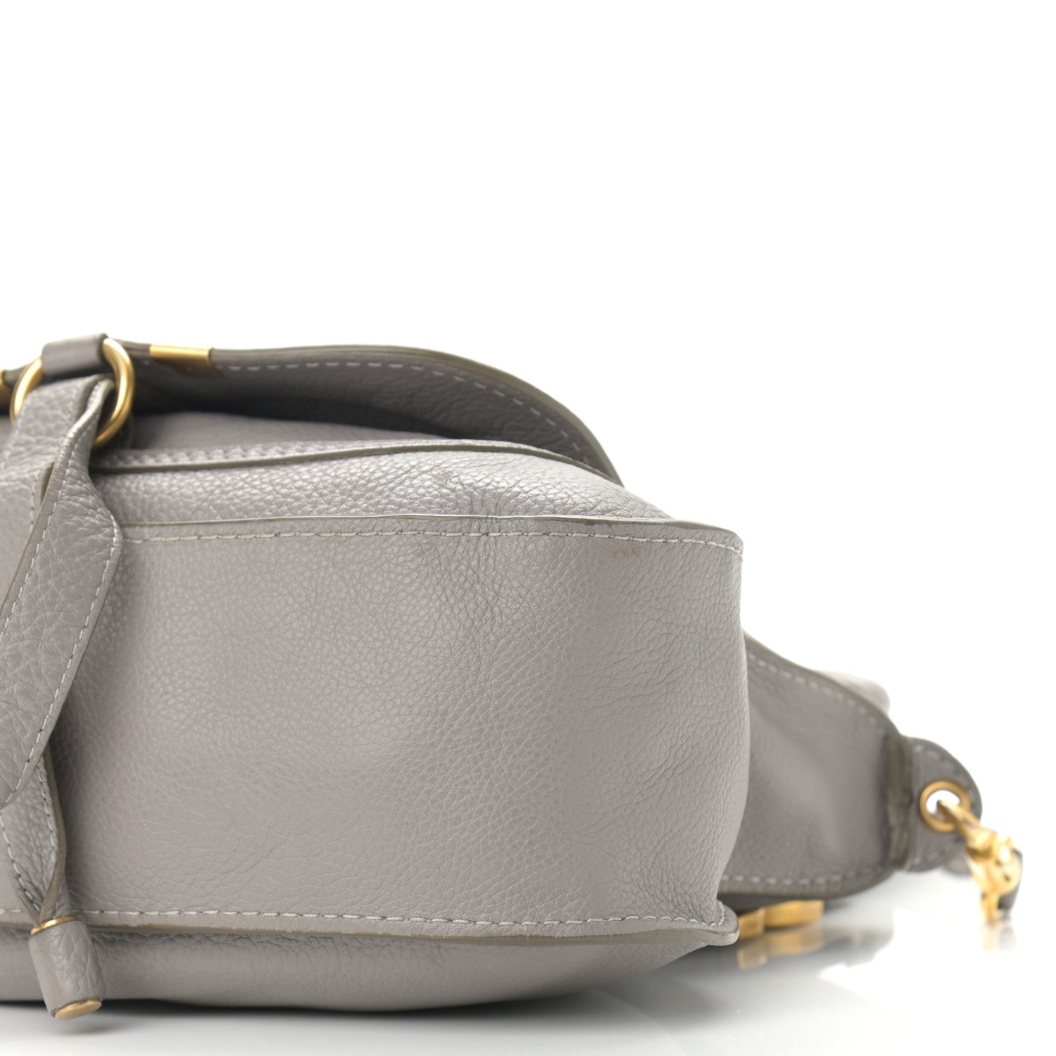 Chloe Calfskin Small Marcie Satchel Cashmere Grey 11 of 12