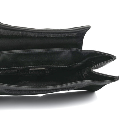 Prada Satin Clutch Black 4 of 4