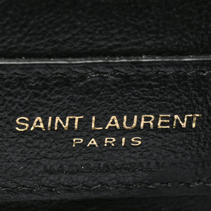 Saint Laurent Grain De Poudre Medium Classic Monogram Kate Tassel Satchel Black 7 of 13