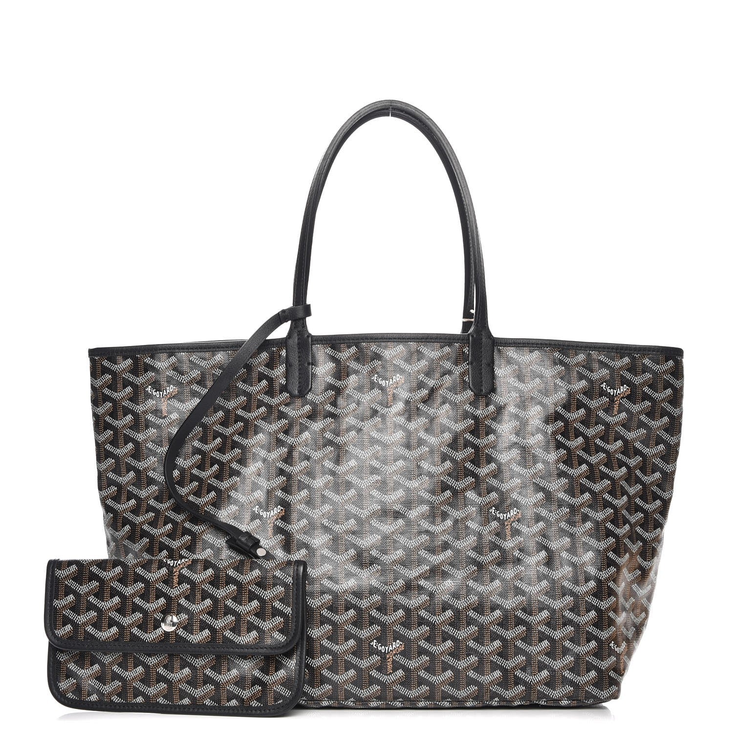 Goyard Goyardine Saint Louis PM Black 1 of 6