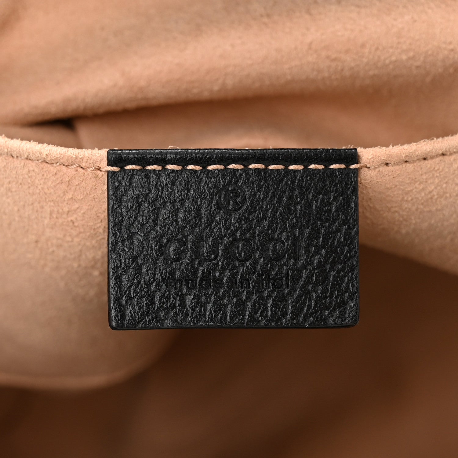 Gucci Textured Calfskin Web Small Ophidia Tote Bag Black 6 of 11