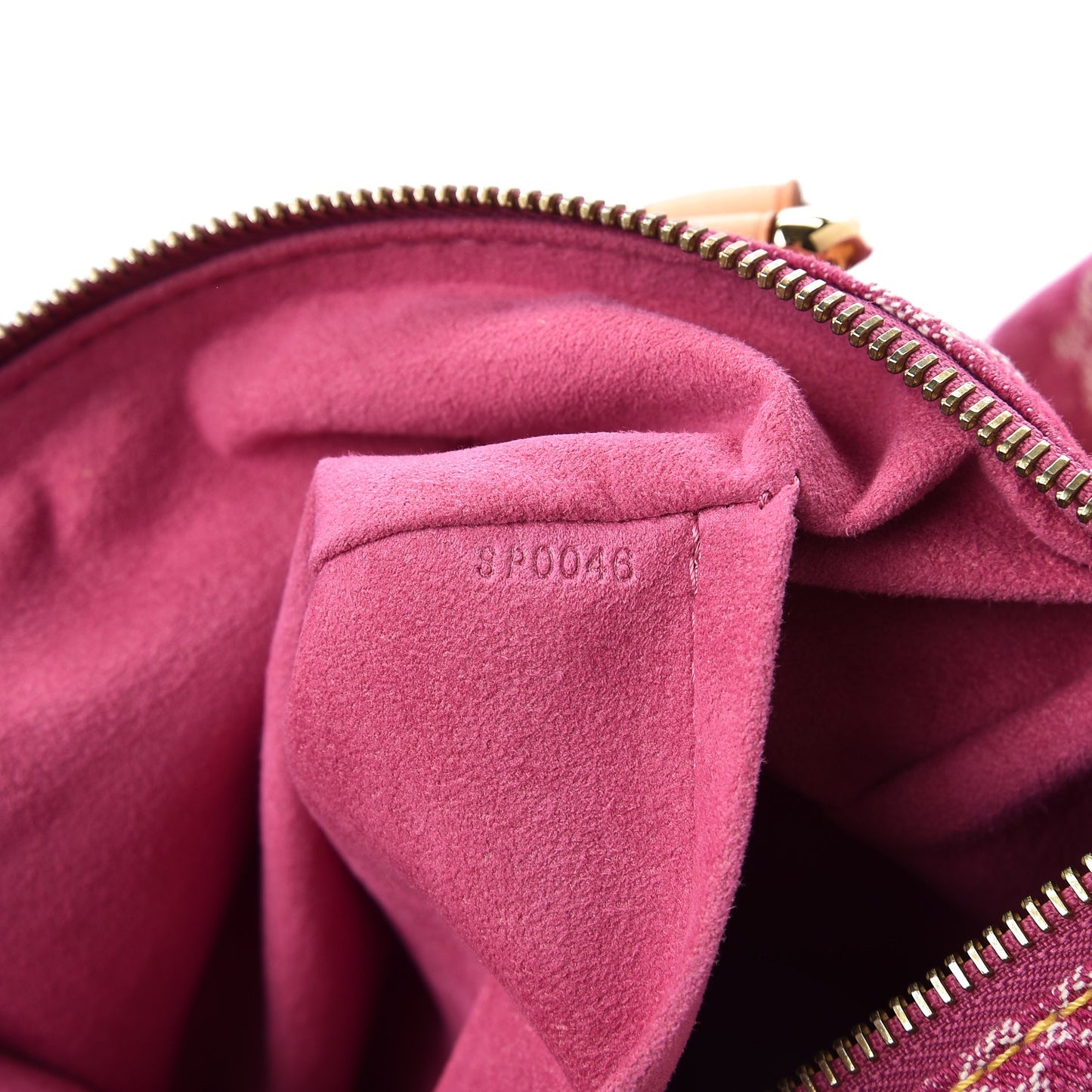 Monogram Denim Neo Speedy Fuchsia