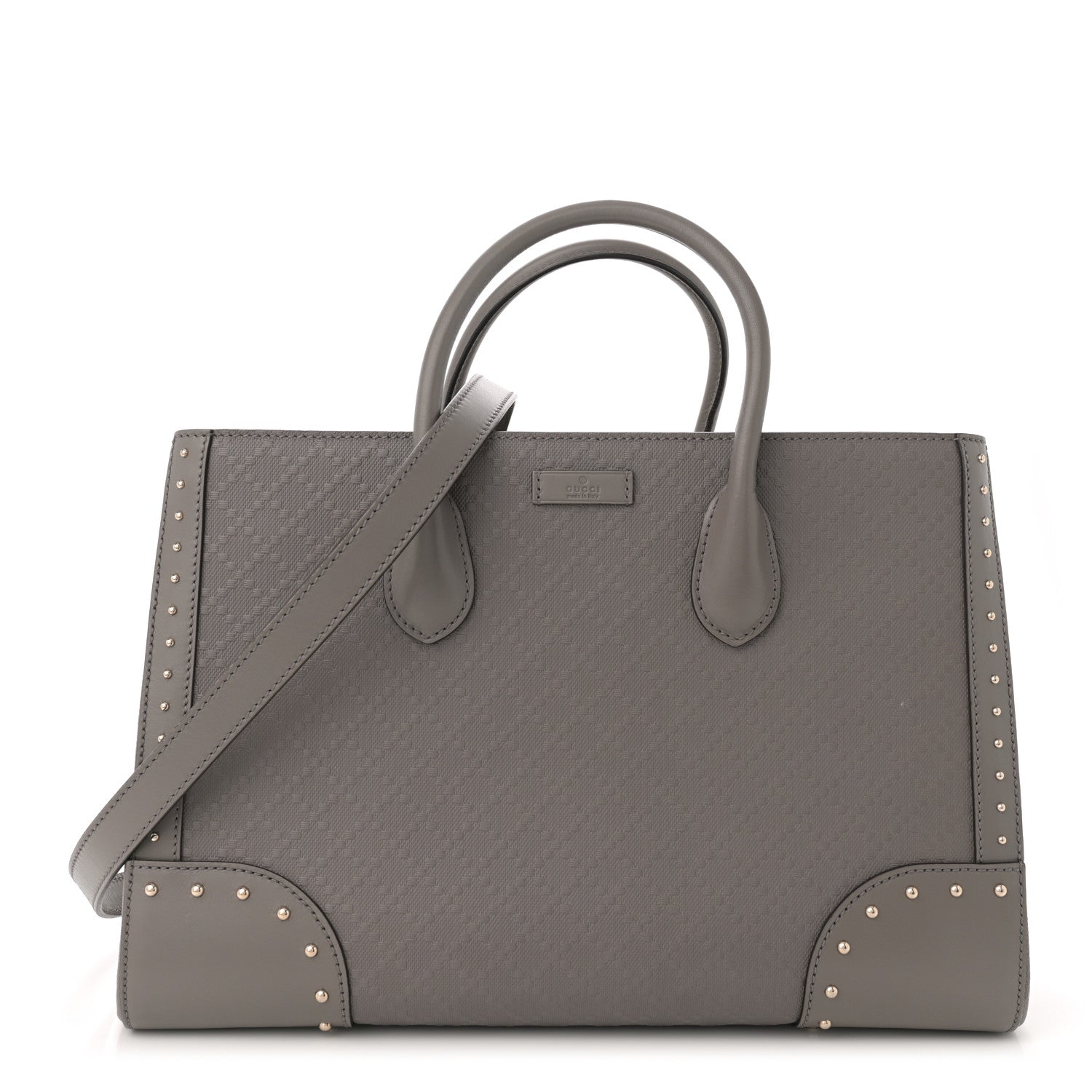 Gucci Hilary Lux Bright Diamante Studded Medium Top Handle Bag Loess 1 of 13