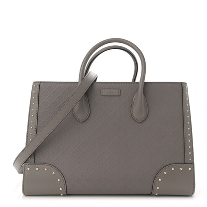 Gucci Hilary Lux Bright Diamante Studded Medium Top Handle Bag Loess 1 of 13