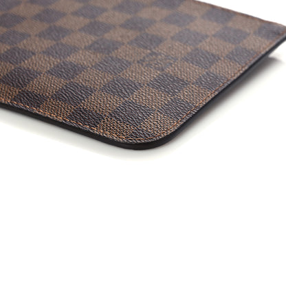 Louis Vuitton Damier Ebene Neverfull MM GM Pochette Rose Ballerine 10 of 10