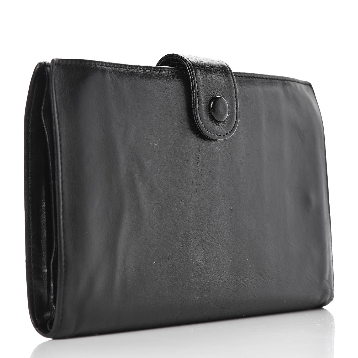 Chanel Lambskin Timeless CC French Wallet Black 3 of 17