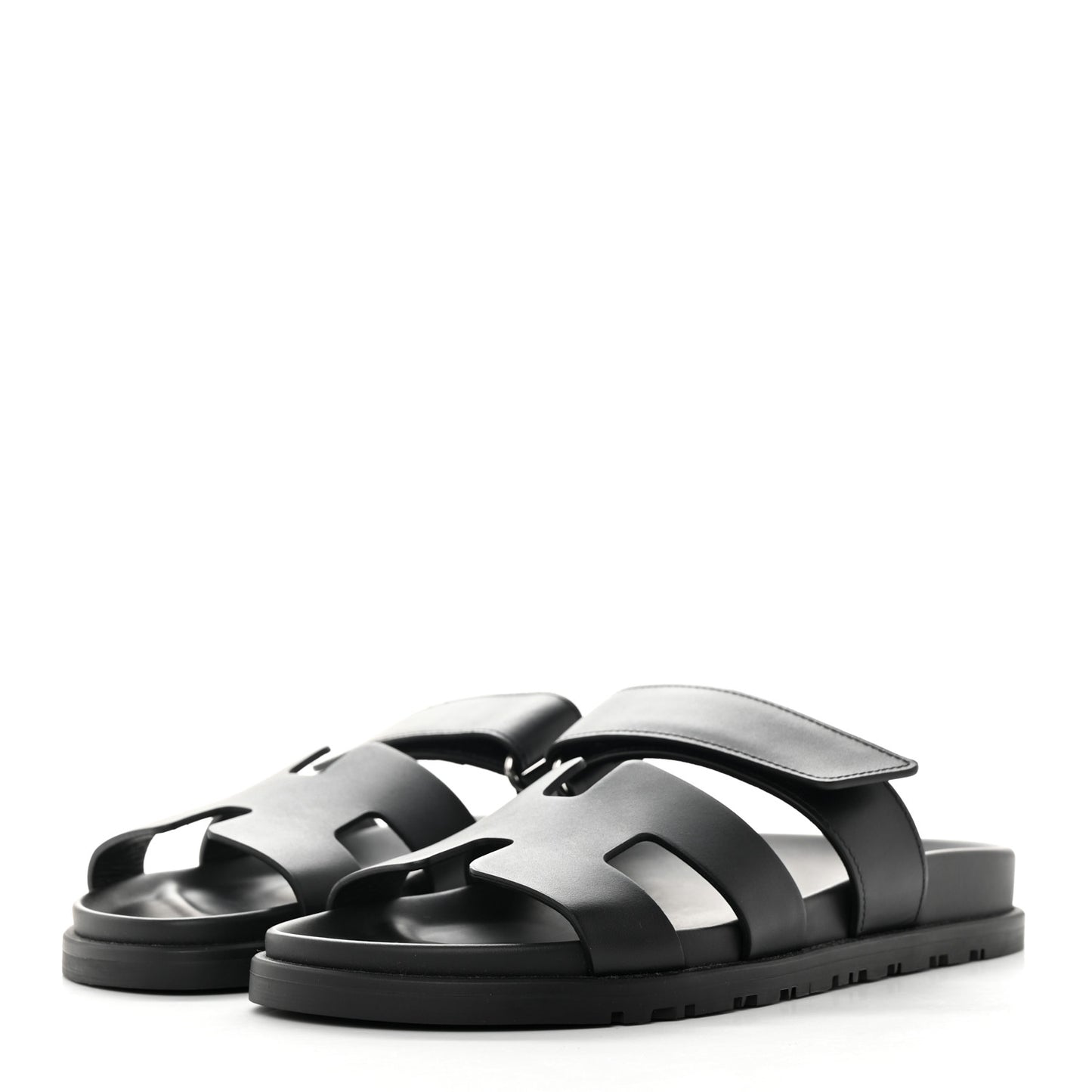 Calfskin Womens Chypre Sandals 37 Black