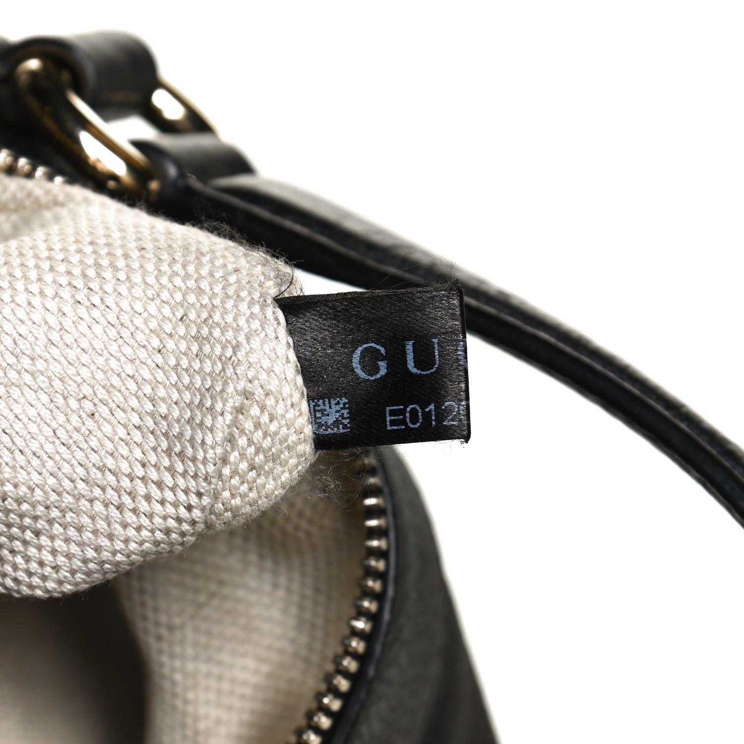 Gucci Pebbled Calfskin Medium Soho Boston Black 8 of 14
