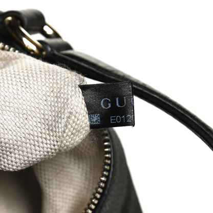 Gucci Pebbled Calfskin Medium Soho Boston Black 8 of 14