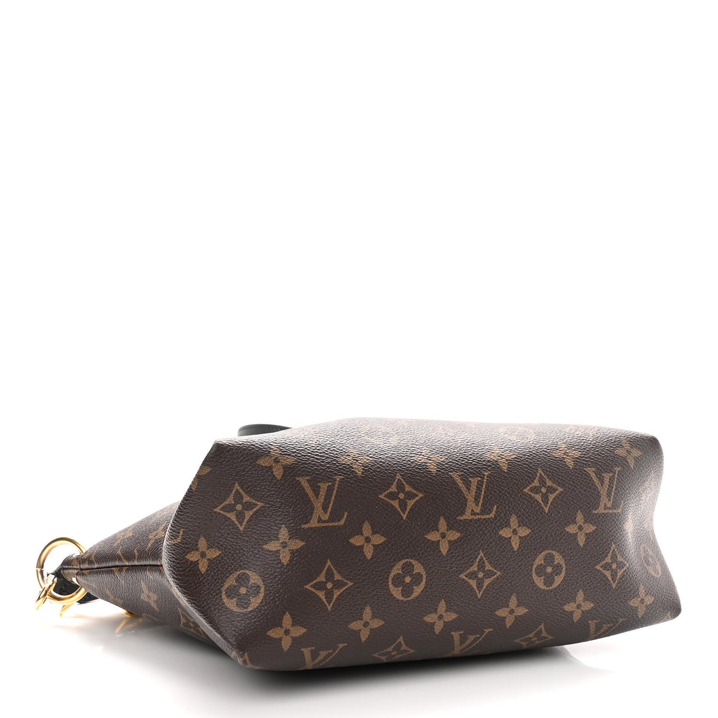 Monogram Flower Zipped Tote PM Black