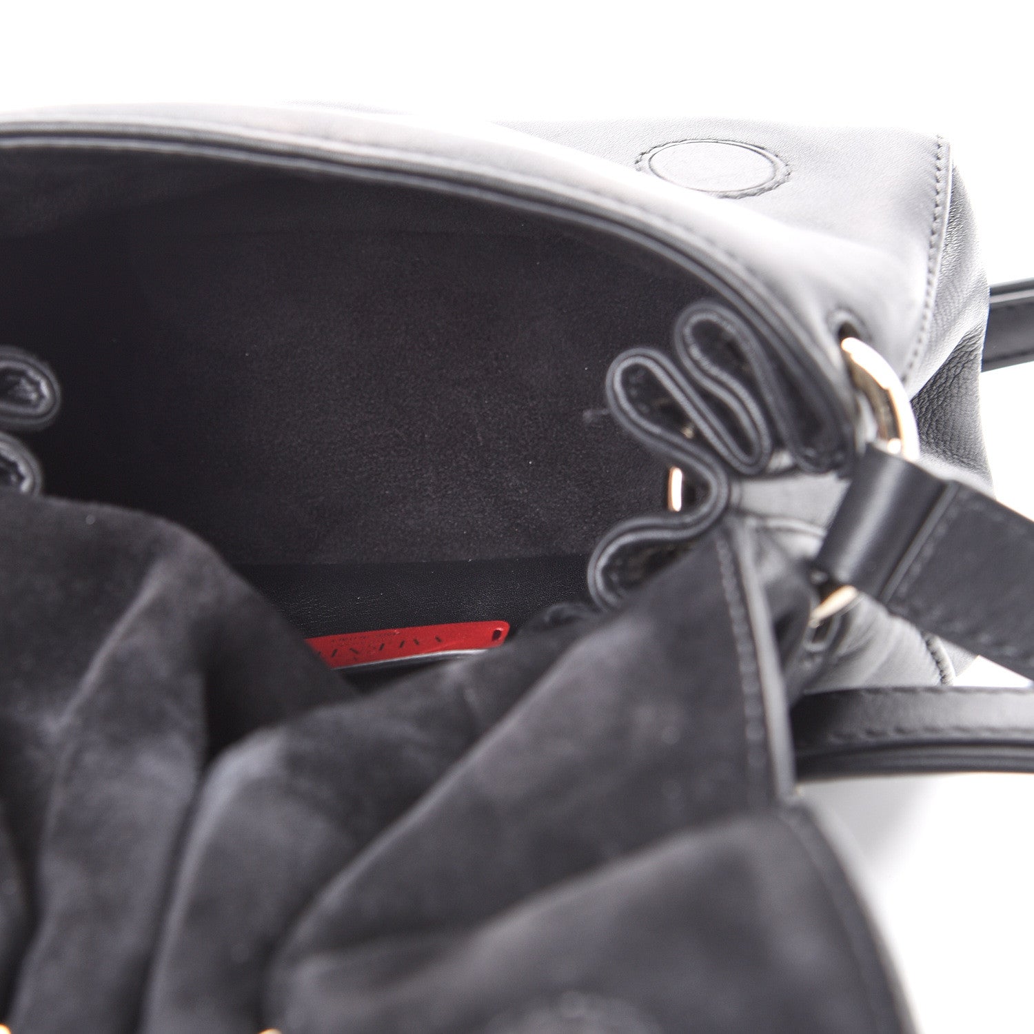Valentino Garavani Smooth Calfskin Mini Bloomy Crossbody Bag Black 4 of 12