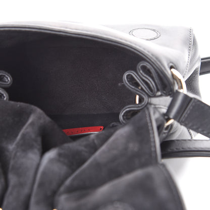 Valentino Garavani Smooth Calfskin Mini Bloomy Crossbody Bag Black 4 of 12