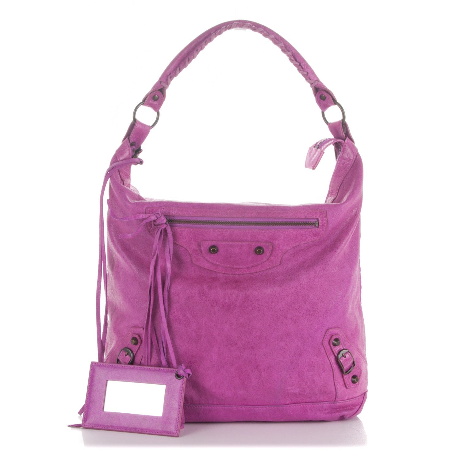 Balenciaga Agneau Classic Hardware Day Hobo Amethyst 1 of 8