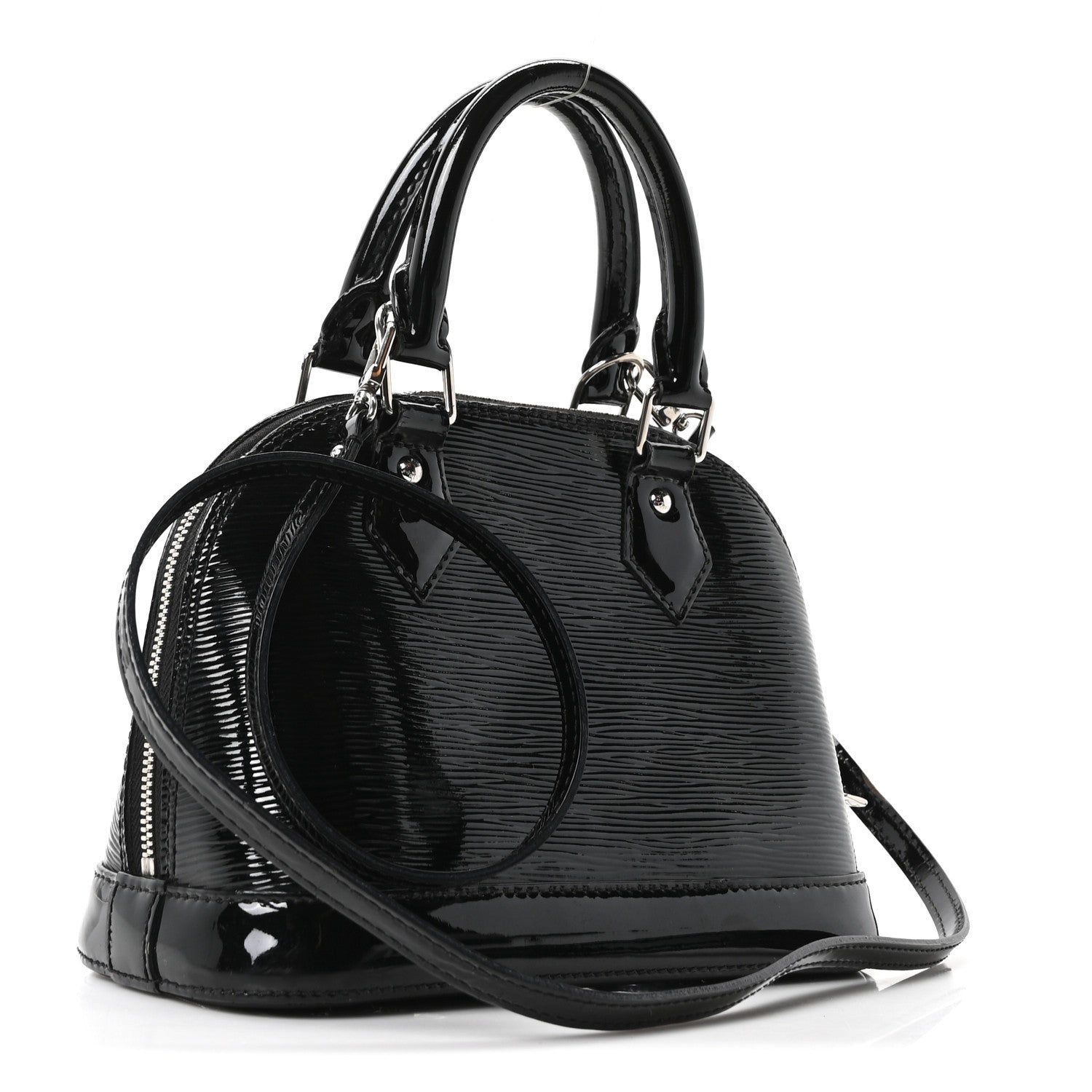 Louis Vuitton Epi Electric Alma BB Black 3 of 9