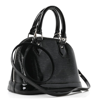 Louis Vuitton Epi Electric Alma BB Black 3 of 9