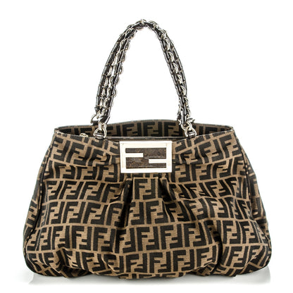 Fendi Zucca Mia Tote Tobacco 1 of 8