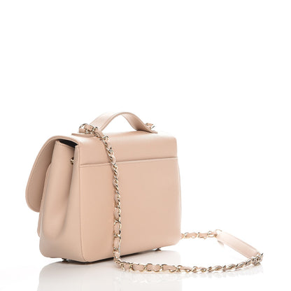 Chanel Caviar Quilted Small Business Affinity Flap Beige 3 of 7