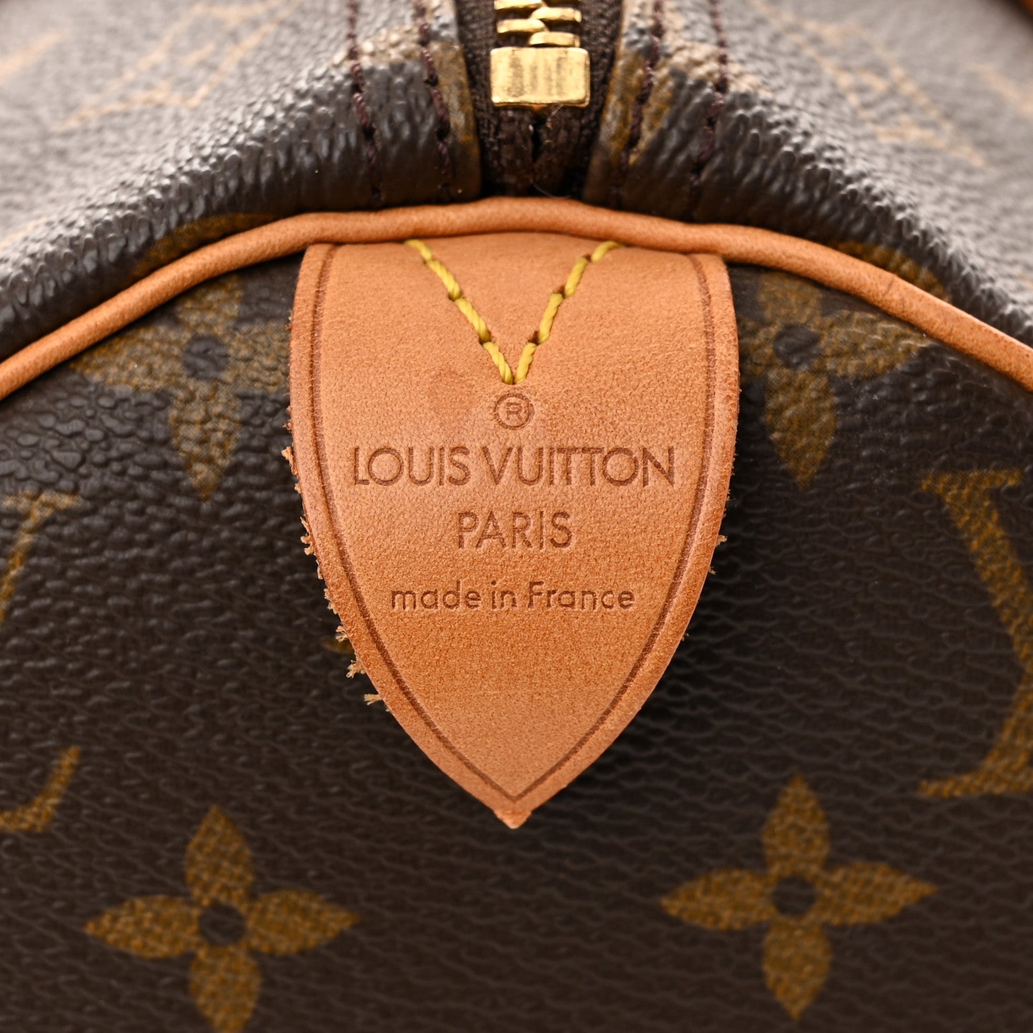 Louis Vuitton LOUIS VUITTON Monogram Speedy 30 5 of 11