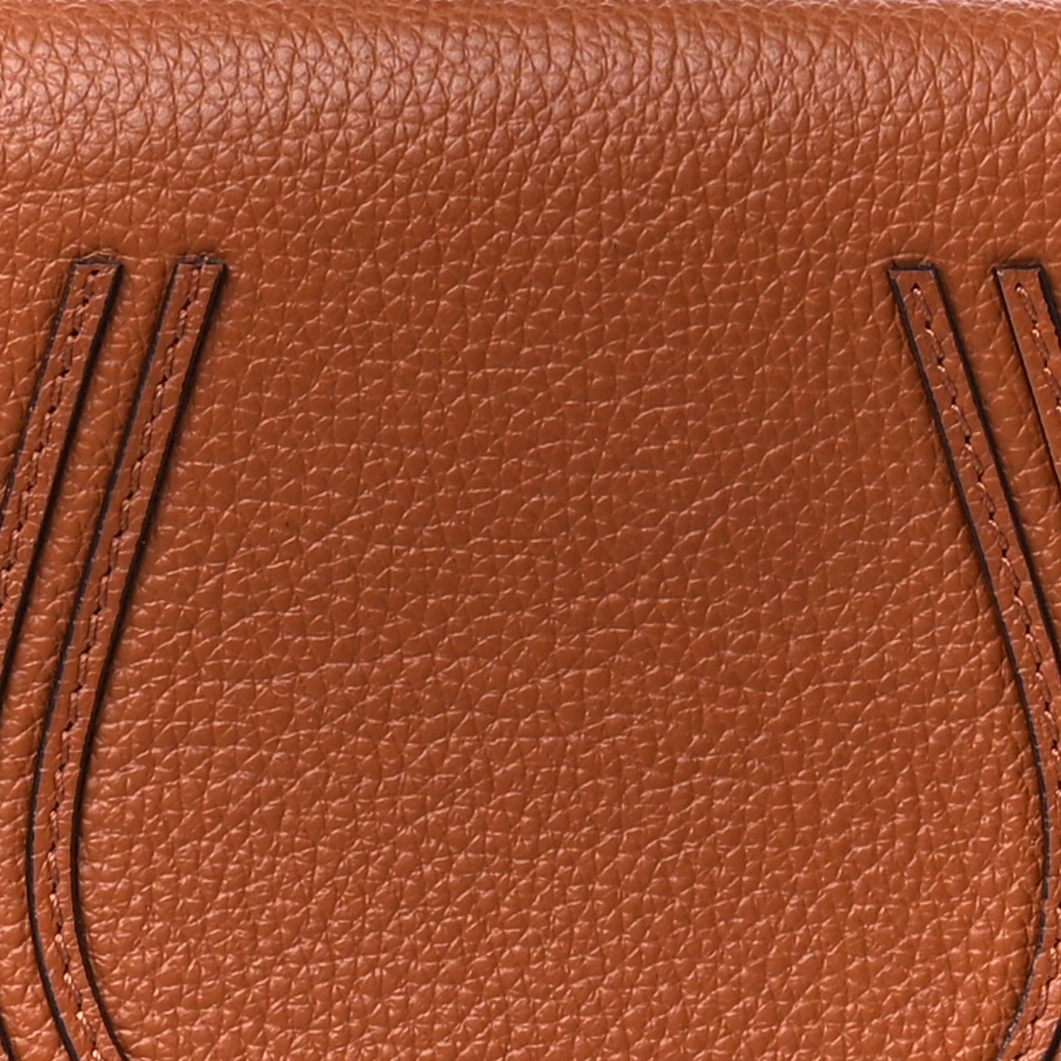 Chloe Raffia Small Grain Calfskin Small Marcie Basket Crossbody Tan 8 of 12