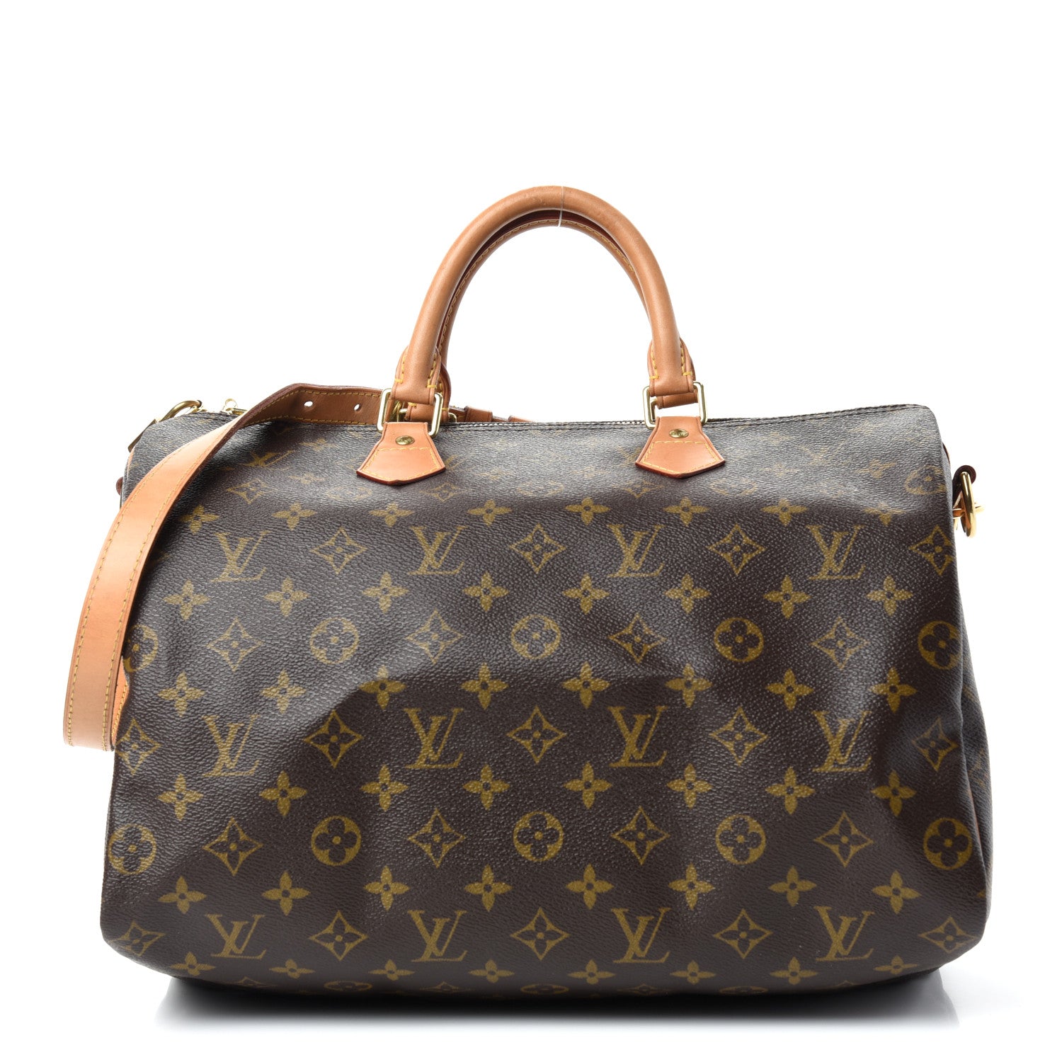 Louis Vuitton Monogram Speedy Bandouliere 35 1 of 9
